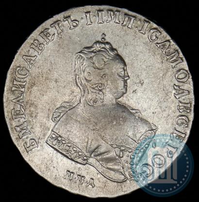 Picture 1 rouble 1743 year ММД 