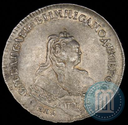 Picture 1 rouble 1744 year ММД 