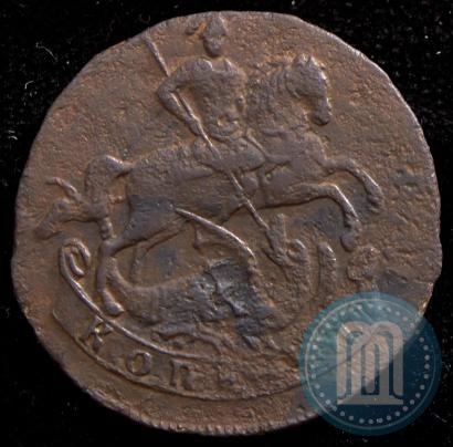 Фото 1 копейка 1758 года  