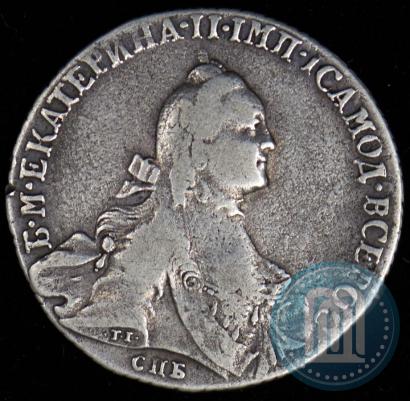 Фото Полтина 1764 года СПБ-СА 
