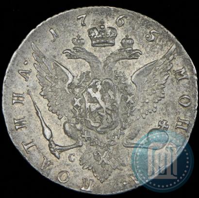 Фото Полтина 1765 года СПБ-СА 