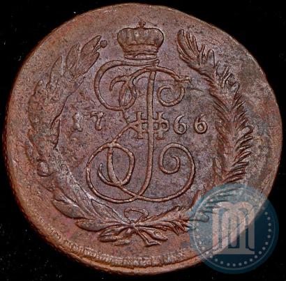 Фото 5 копеек 1766 года СПМ 