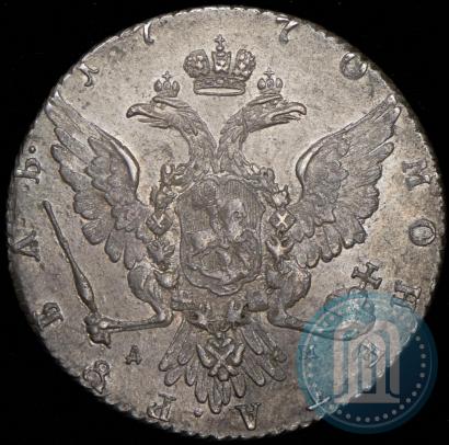 Фото 1 рубль 1770 года ММД-ДМ 
