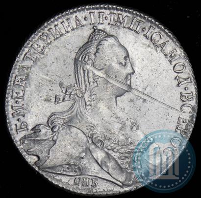 Picture 1 rouble 1774 year СПБ-ФЛ 