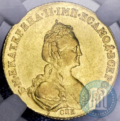 Picture 5 roubles 1781 year СПБ 