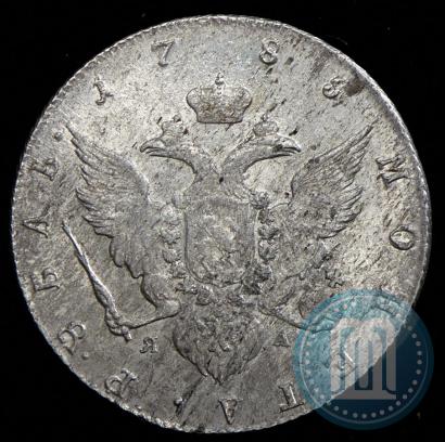 Фото 1 рубль 1785 года СПБ-ЯА 