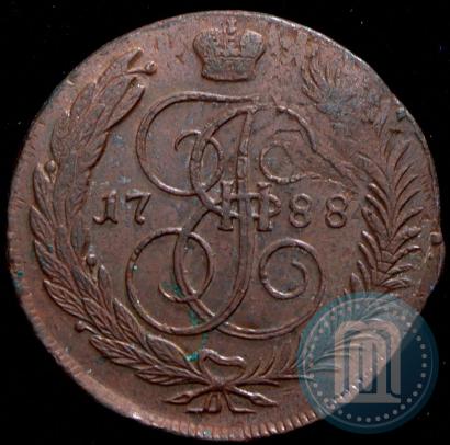 Фото 5 копеек 1788 года ММ 