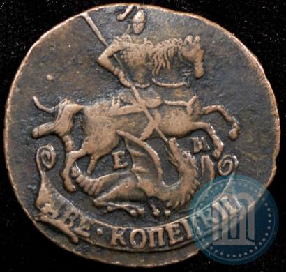 Picture 2 kopecks 1791 year ЕМ 