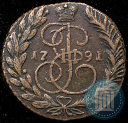 Picture 2 kopecks 1791 year ЕМ 