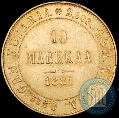 Фото 10 марок 1881 года S 