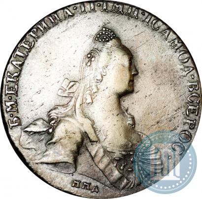 Фото 1 рубль 1775 года ММД-СА 