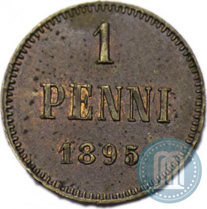 Picture 1 penni 1895 year  