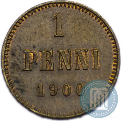 Picture 1 penni 1900 year  