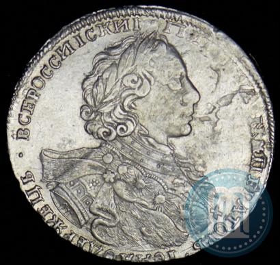 Picture 1 rouble 1723 year OK "Portrait with ermine mantle"