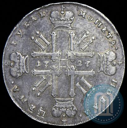 Picture 1 rouble 1727 year  "Moscow type"