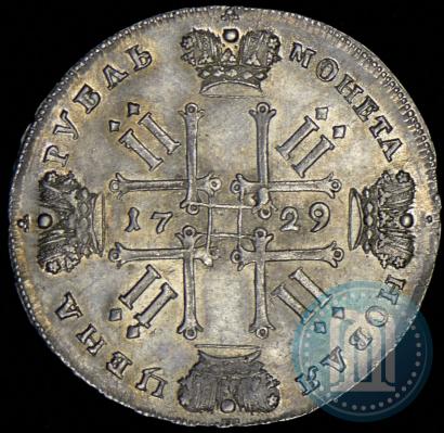 Фото 1 рубль 1729 года  "Тип 1729"