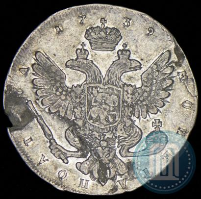 Picture Poltina 1739 year СПБ "Petersburg type"