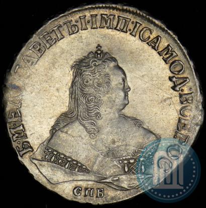 Picture 1 rouble 1749 year СПБ 