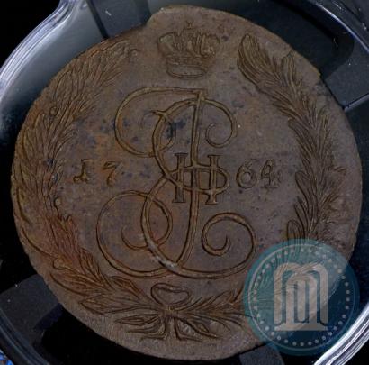 Picture 5 kopecks 1764 year ЕМ 