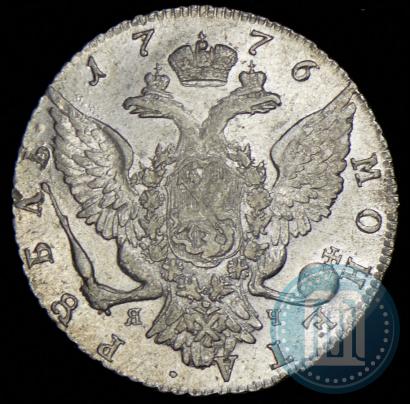 Фото 1 рубль 1776 года СПБ-ЯЧ 