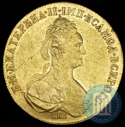 Фото 10 рублей 1778 года СПБ 