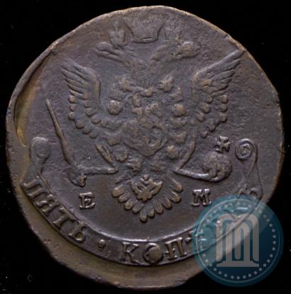 Picture 5 kopecks 1779 year ЕМ 