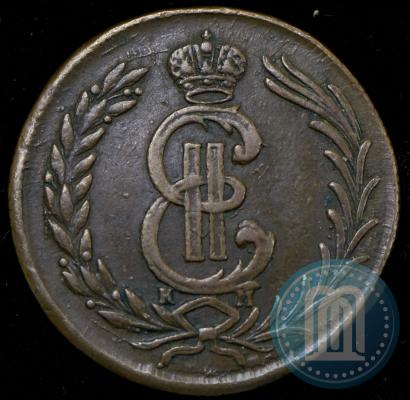 Фото 2 копейки 1779 года КМ 