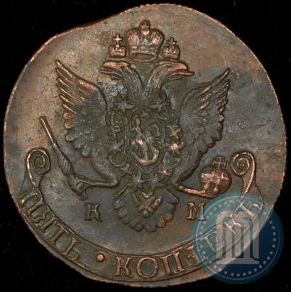 Picture 5 kopecks 1786 year КМ 