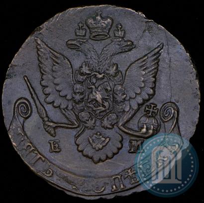 Picture 5 kopecks 1788 year ЕМ 