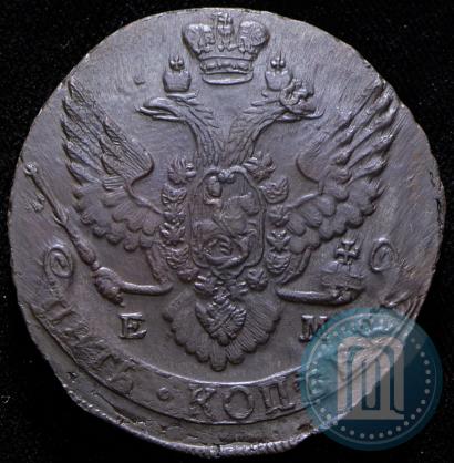Picture 5 kopecks 1786 year ЕМ 
