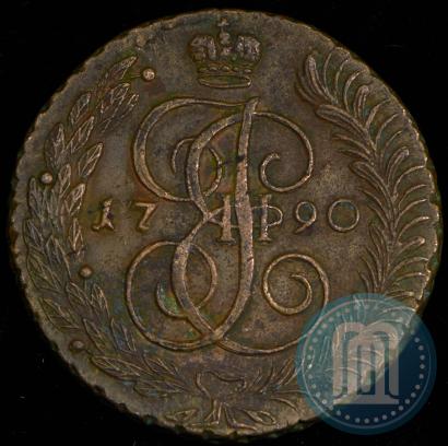 Picture 5 kopecks 1790 year АМ 