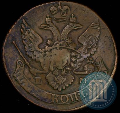 Picture 5 kopecks 1796 year ЕМ "Paul's restrike"