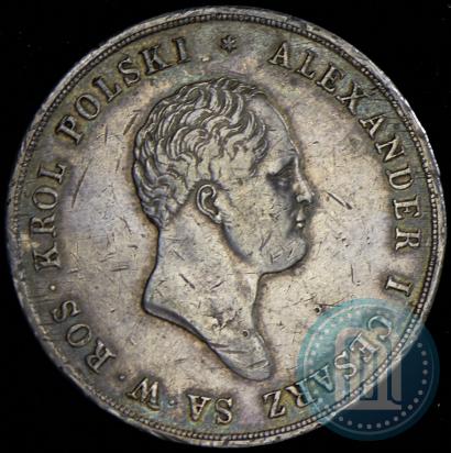 Picture 10 złotych 1822 year IB 