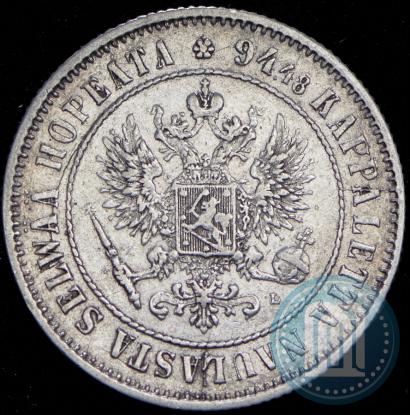 Picture 1 markka 1890 year L 