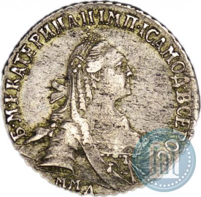 Фото 15 копеек 1771 года ММД 