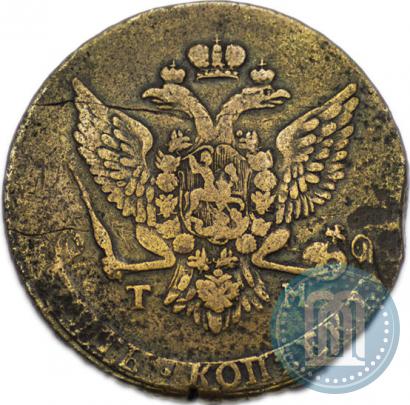 Picture 5 kopecks 1788 year ТМ 