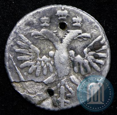 Picture Grivennik 1718 year L-L 