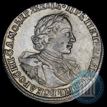 Фото 1 рубль 1720 года OK "Портрет в латах"