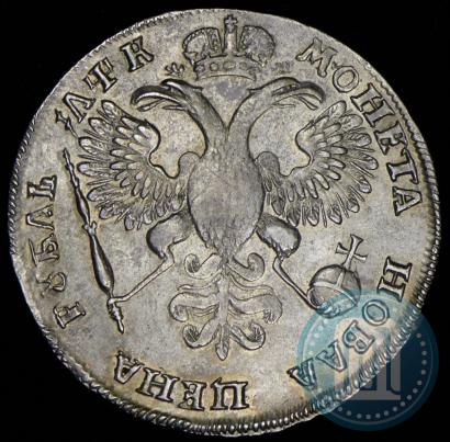 Фото 1 рубль 1720 года OK "Портрет в латах"