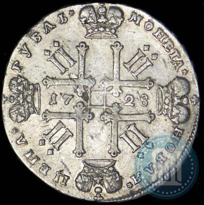 Picture 1 rouble 1728 year  "Type of 1728"
