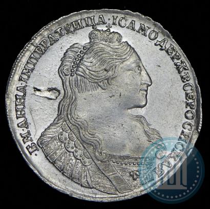 Picture 1 rouble 1734 year  "Type of 1735"