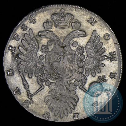 Фото 1 рубль 1734 года  "Тип 1735 года"