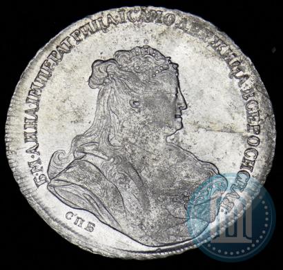 Picture 1 rouble 1738 year СПБ "Petersburg type"