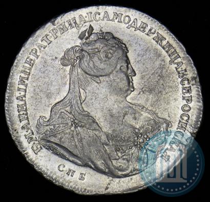 Picture 1 rouble 1739 year СПБ "Petersburg type"