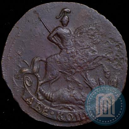 Picture 2 kopecks 1759 year  "Nominal under St. George"