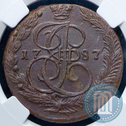 Picture 5 kopecks 1787 year ЕМ 