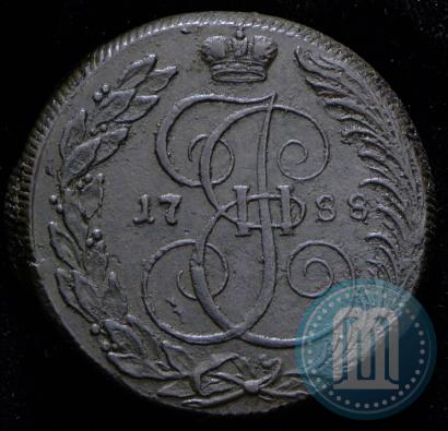 Picture 5 kopecks 1788 year КМ 