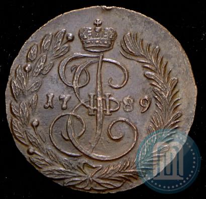 Picture 2 kopecks 1789 year ЕМ 