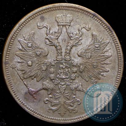 Фото 5 копеек 1859 года ЕМ "Тип 1860-1867"