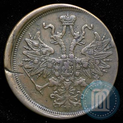 Picture 5 kopecks 1864 year ЕМ 
